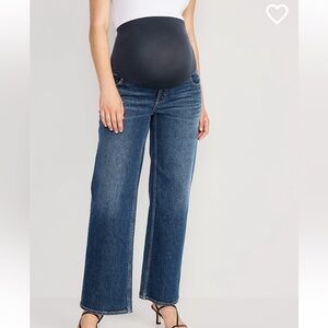 Old Navy Maternity wide leg Jeans